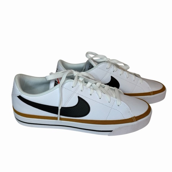 Nike Court Legacy Next Nature White Desert Ochre NEW Size 9 Men's 10.5 Women's